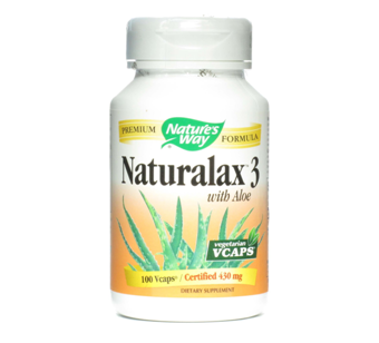 NATURE WAY NATURALAX3 WITH ALOE 430 MG 100